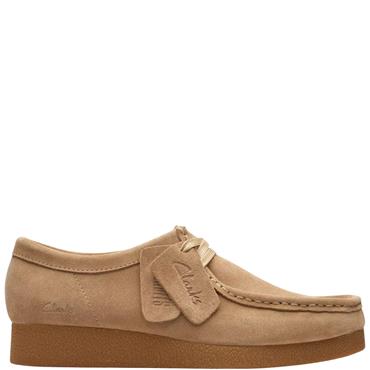 CLARKS MENS SHOE - SAND SUEDE